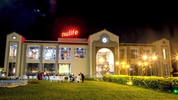 Front of property – evening/night