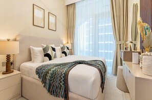 2 bedrooms, free cribs/infant beds, free WiFi, bed sheets