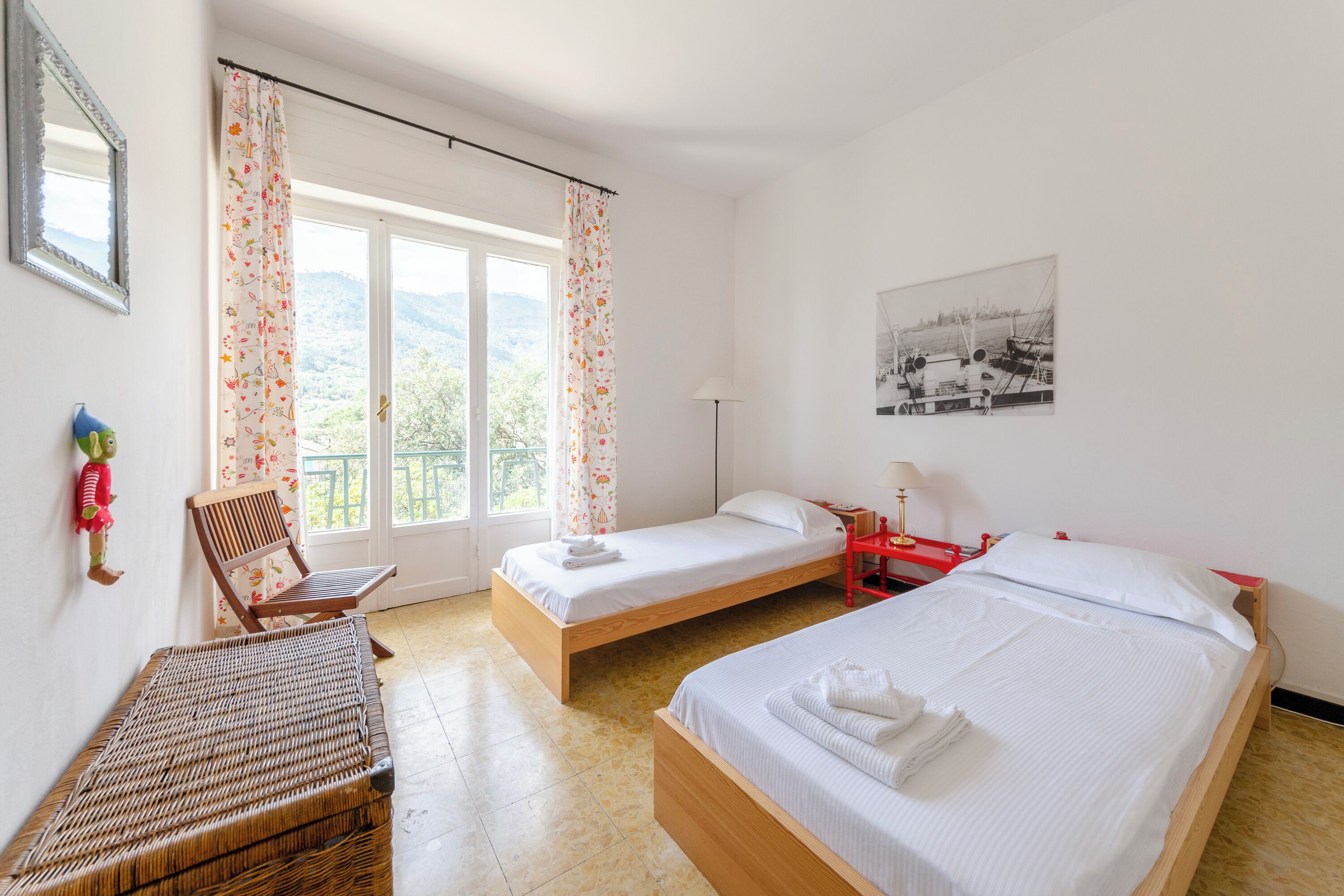 Standard Apartment, Multiple Bedrooms (Lovely Flat in Monterosso) | 2 bedrooms, iron/ironing board, free WiFi, bed sheets