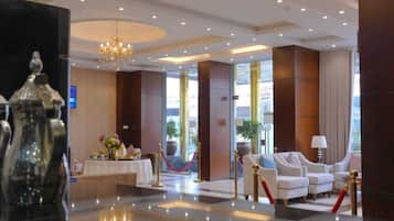 Sala de estar en el lobby