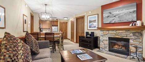 تلفزيون، مدفأة