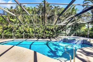 Beheizter Pool