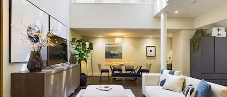 Luxe maisonnette, op benedenverdieping | Kameruitzicht