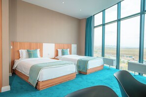 In-room safe, desk, laptop workspace, blackout drapes - Link Hotel Darkhan Mongolia (Darkhan)