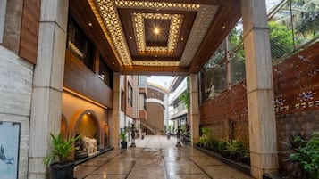 Fassade der Unterkunft