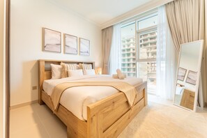 1 bedroom, in-room safe, iron/ironing board, free WiFi - Partial Marina and City Views,Close to JBR Beach,Palace Beach Residence Tower 2 (Dubai)