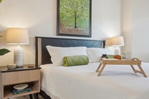2 bedrooms, iron/ironing board, travel crib, free WiFi