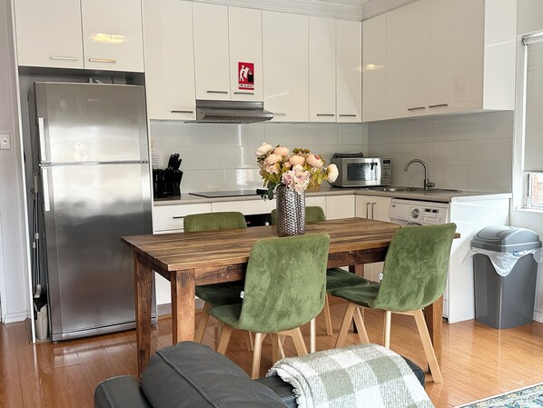 Microwave, oven, stovetop