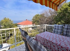 Appartement (One-Bedroom Apartment With Sea View () | Balcon