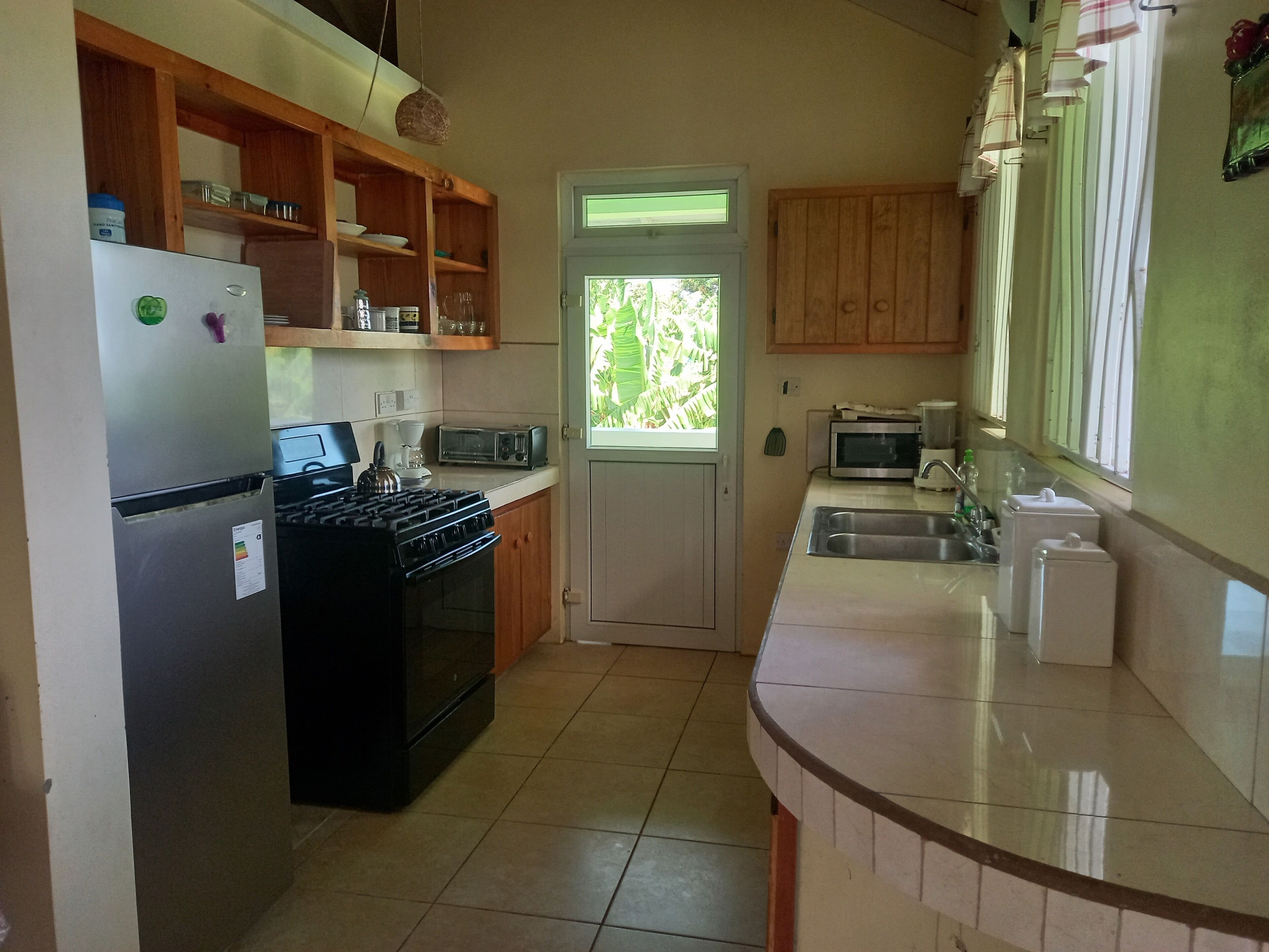 Microwave, oven, stovetop