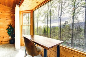House (4 Bedrooms) | Interior - 10 Mi to Waynesville: Cabin w/ Hot Tub & Mtn Views (Balsam)