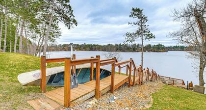 Dock, Deck & View: Lakefront Chippewa Falls Studio