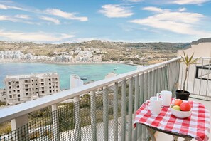 Standard Apartment, Multiple Bedrooms (Seaview Apart 5mn From Sea Xemxija) | Outdoor dining - Seaview Apart 5mn From Sea Xemxija (St. Paul's Bay)