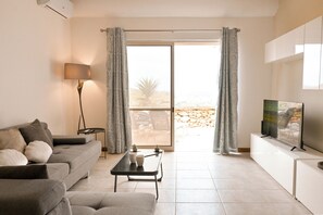 Standard Apartment, Multiple Bedrooms (Sea & Valley Views Żebbuġ Gozo) | Living area