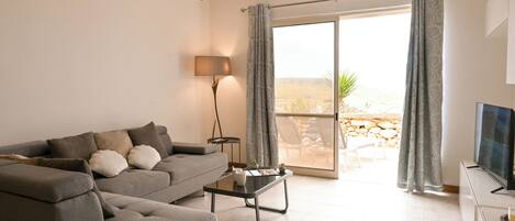 Appartement Standard, plusieurs chambres (Sea & Valley Views ƻebbuĥ Gozo) | Coin séjour