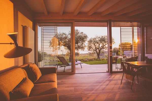 Luxury Suite, Lake View | 1 bedroom, down comforters, in-room safe, soundproofing