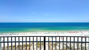On the beach - New Complex! Beachfront 4BR Beauty! Lazy River and Water Slide! (Gulf Shores)