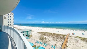 Na praia 