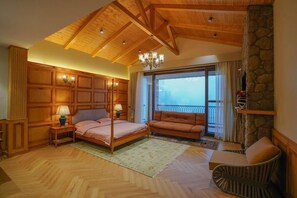 Luxury Suite, Hill View | 1 bedroom, desk, laptop workspace, free WiFi