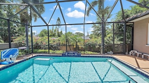 Maison, 3 chambres | Piscine | Piscine chauffée