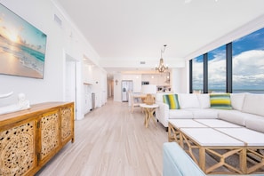 Condo, 4 Bedrooms | Living area