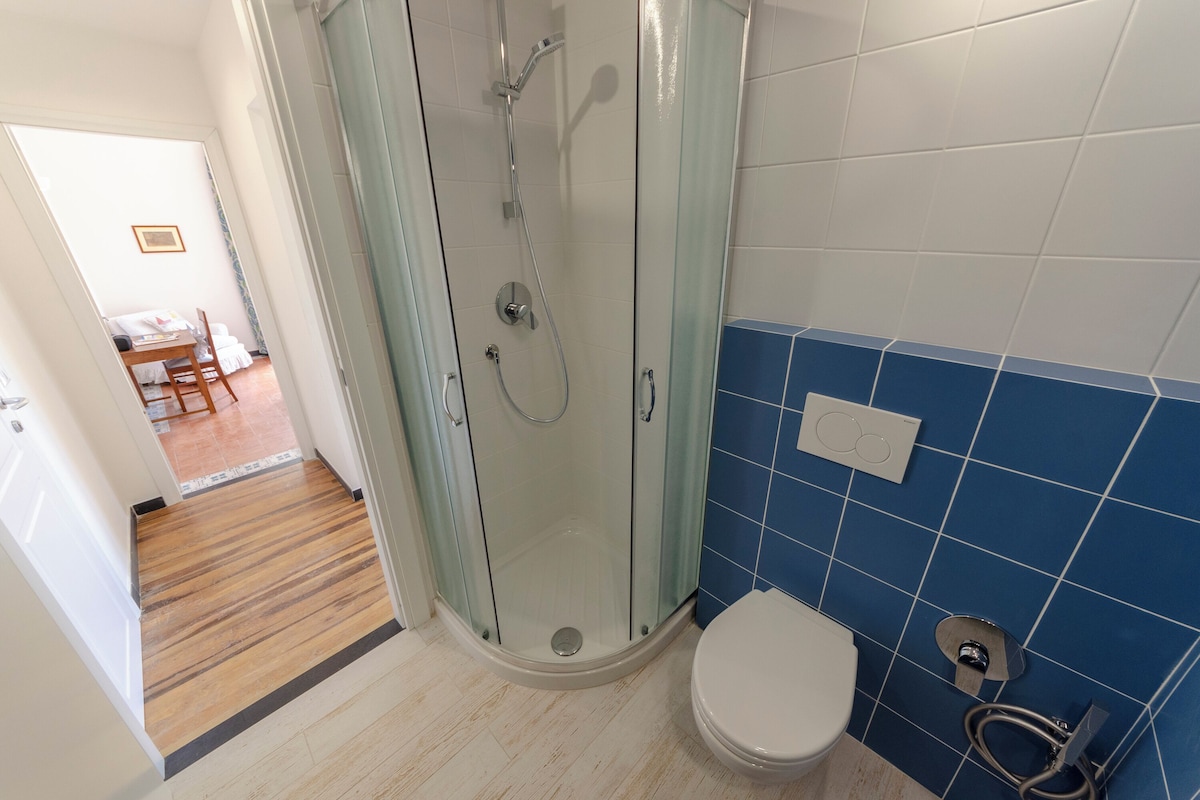 Standard-Apartment, 2 Schlafzimmer, 2 Bäder (Balcony Apartment Vernazza) | Badezimmer