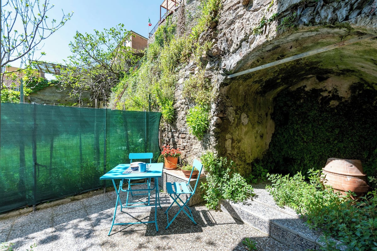 Familieleilighet, flere soverom (Yard Apartment Vernazza) | Terrasse/patio