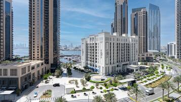 Blick von der Unterkunft