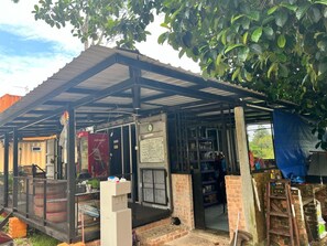 Fassade der Unterkunft