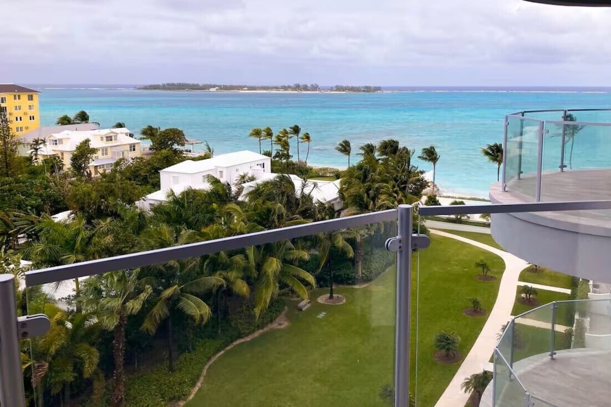 Apartamento superluxo, 2 quartos, varanda, vista para o oceano | Terraço/pátio