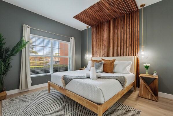 4 dormitorios, tabla de planchar con plancha, wifi y ropa de cama