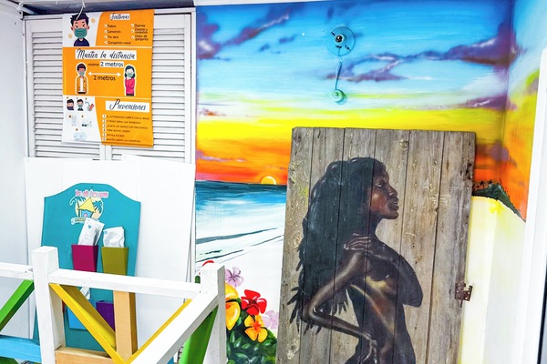 Detalhe da parte interna