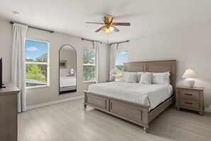5 bedrooms, iron/ironing board, travel cot, free WiFi