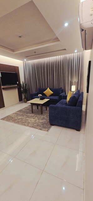 Dúplex júnior, vistes a la ciutat | Sala d'estar