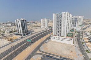 Apartment, Balcony, City View | View from room - Cozy Studio in Azizi Shaista Al Furjan (Dubai)