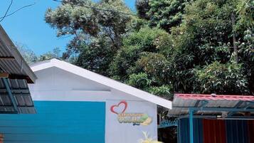 Facciata della struttura