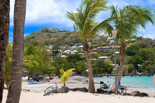 2 minutes from the beach, pool, jacuzzi and parking included in a secure residence!
