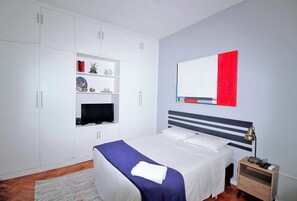 Apartamento clásico | 1 dormitorio, cortinas opacas, sistema de insonorización