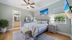 3 bedrooms, desk, iron/ironing board, free WiFi