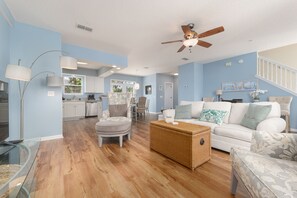 Televisie en een kantoor