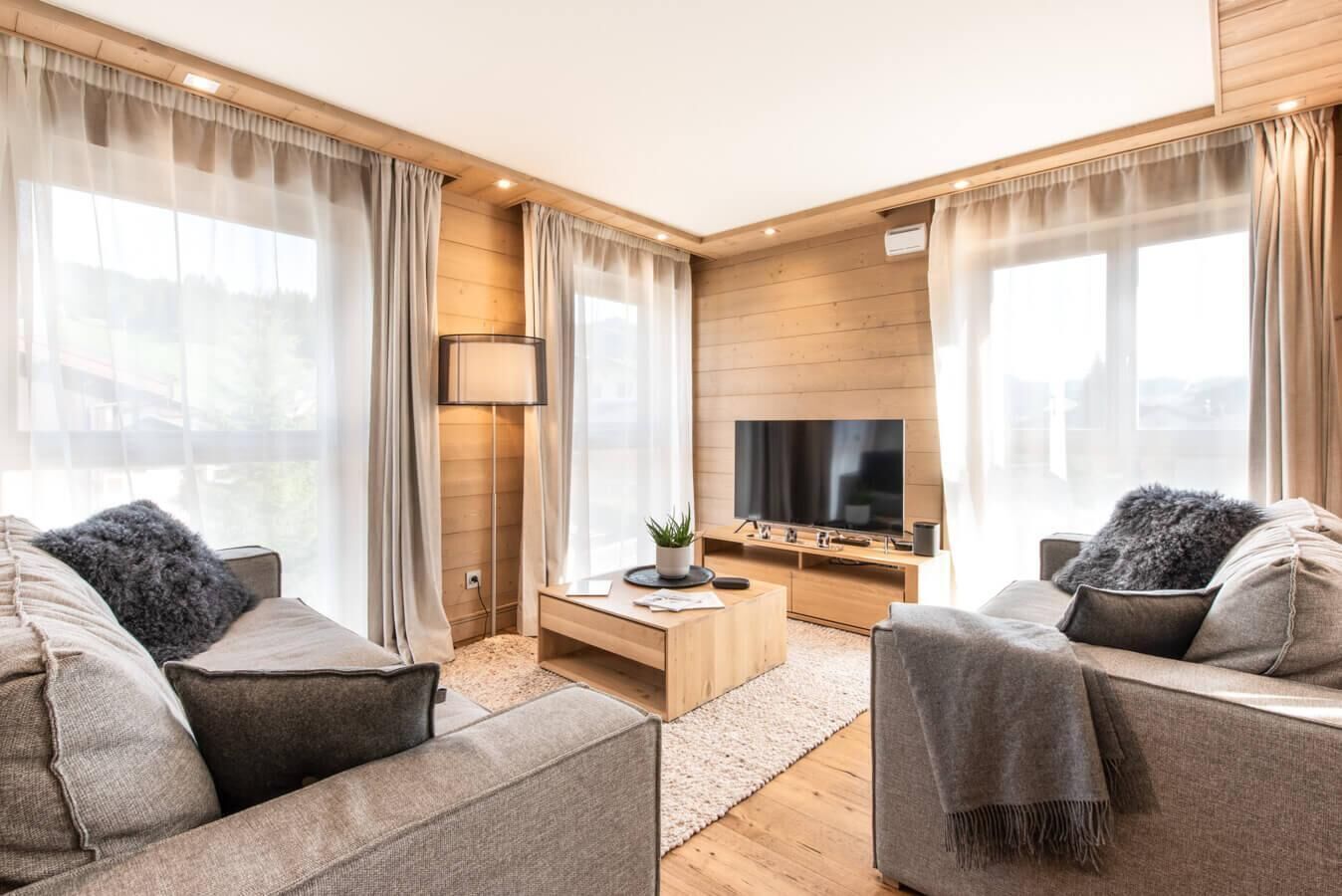 Wifi, A 200m Dalle Piste Di Sci, 1° Piano, Fitness, Piscina, Sauna, Hammam, Balcone, Televisione - Morzine
