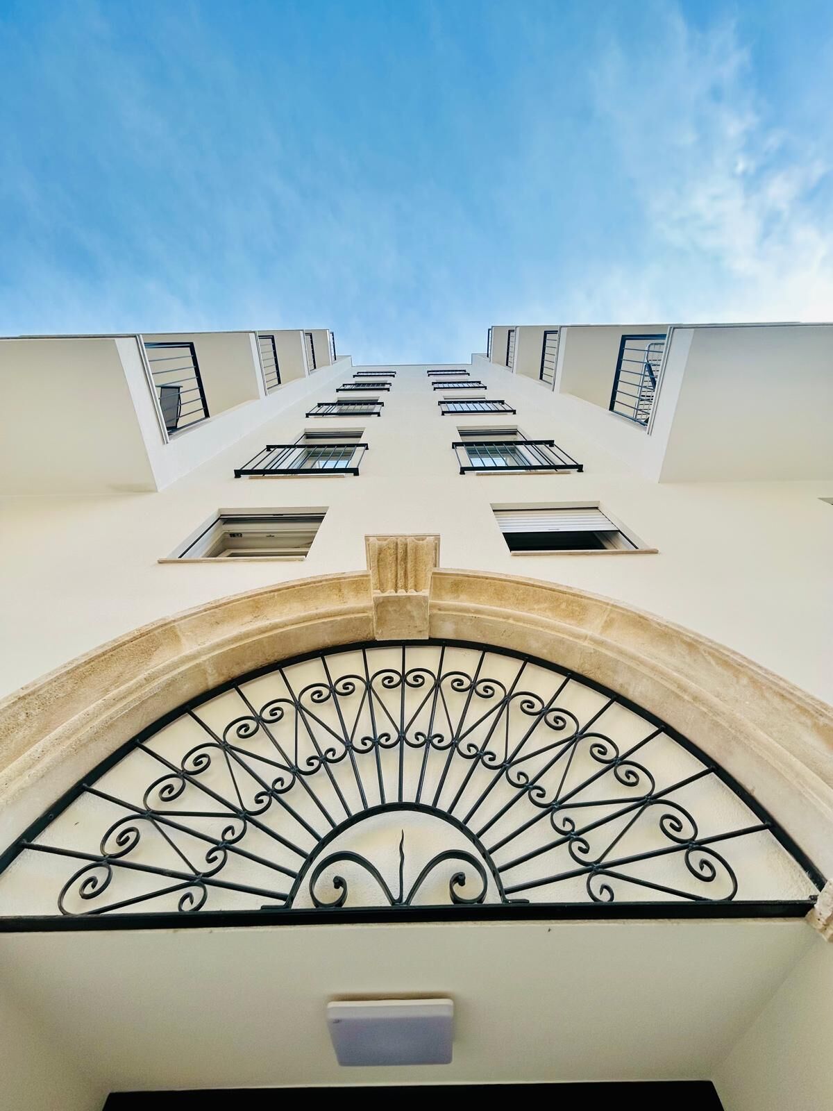 Façade de l’hébergement