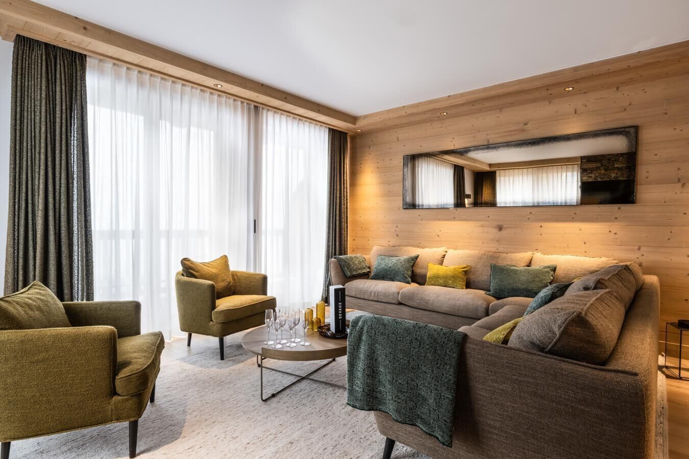 Wifi, Bis 200m Skipiste, 1te Etage, Fitness, Schwimmbad, Sauna, Hammam, Balkon, Fernseher - Les Gets