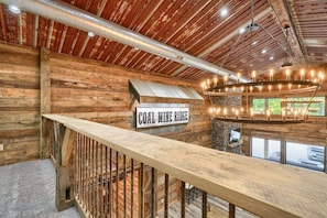 Interior - Coal Mine | Hocking Hills, 8BR, Pool & Bowling (Logan)