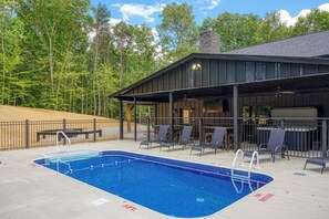 Pool - Coal Mine | Hocking Hills, 8BR, Pool & Bowling (Logan)