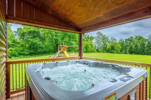 Bain à remous extérieur