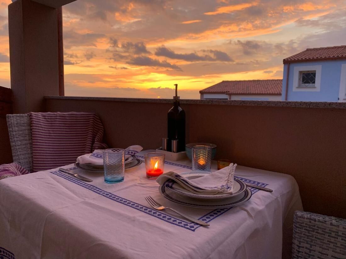 Appartamento, 2 camere da letto, fumatori, balcone | Ristorazione all'aperto