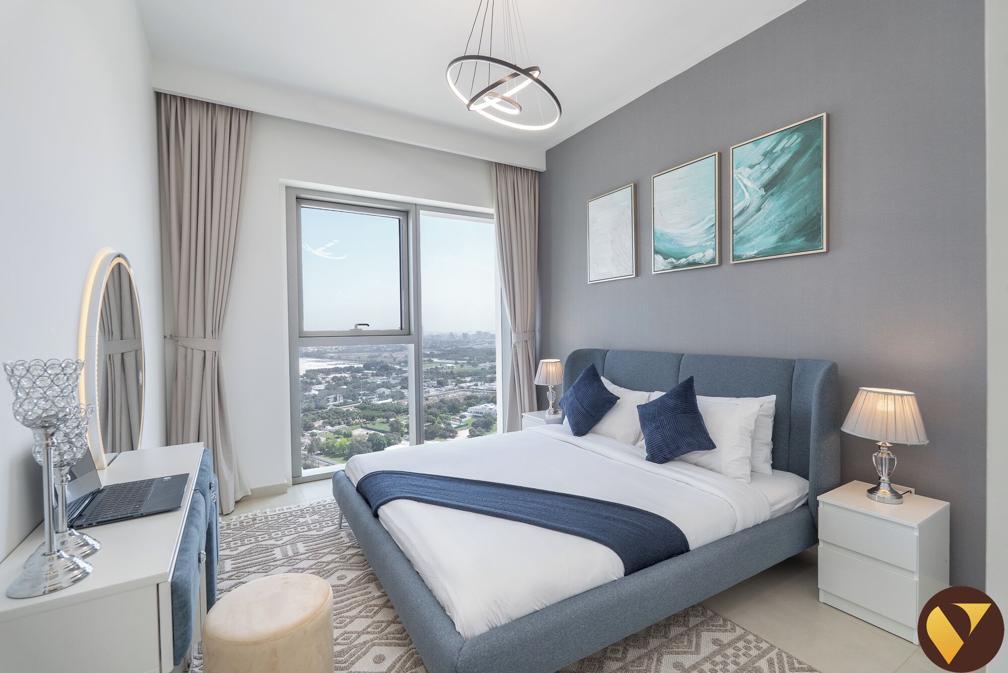 Luksusleilighet, byutsikt | 1 soverom og wi-fi (inkludert)