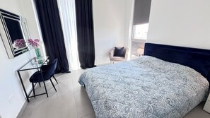 2 soverom, strykejern/-brett, wi-fi (inkludert) og sengetøy