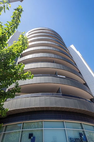 Fachada del alojamiento. maya bay suites